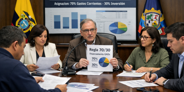 ¿El Fin de la Autonomía? Cómo Sobrevivir a la Regla del 70/30 en los GADs sin Sacrificar la Inversión Social